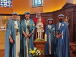 Célébration de la Saint Uguzon, saint patron des fromagers